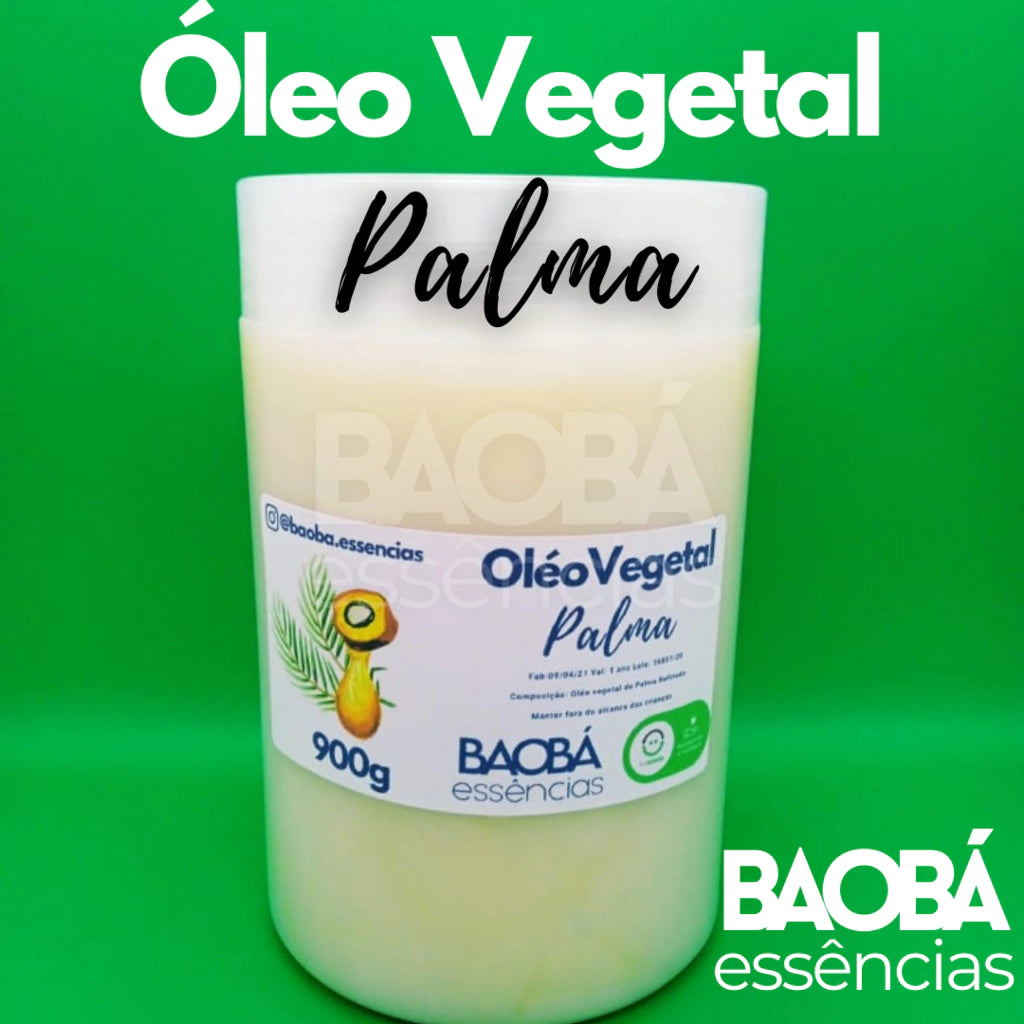 Gordura Vegetal de Palma/Óleo Vegetal de Palma 900g - 100% Puro