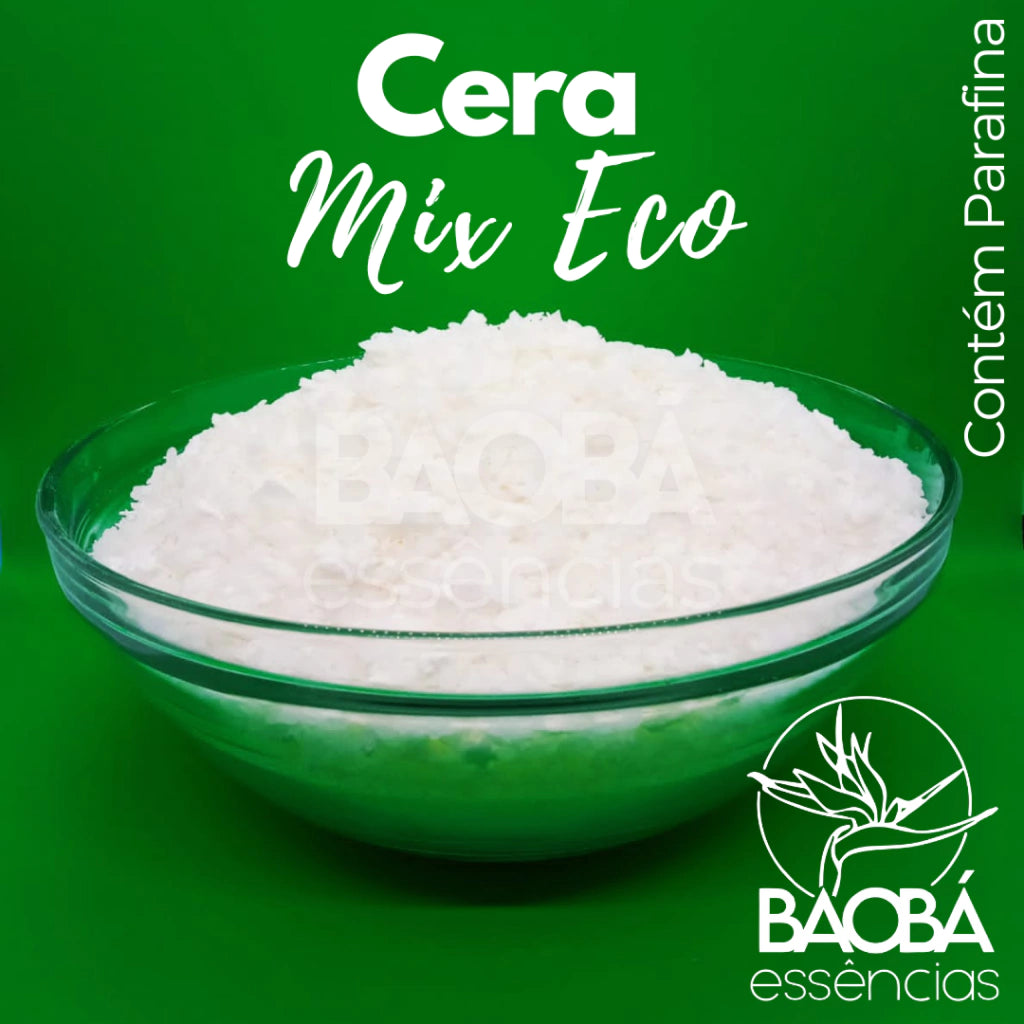 Cera EcoMix - 1Kg- Parafina de Soja.