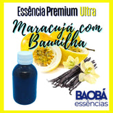 Essência Premium ULTRA Maracujá com Baunilha - LIPOSSOLÚVEL - MIP