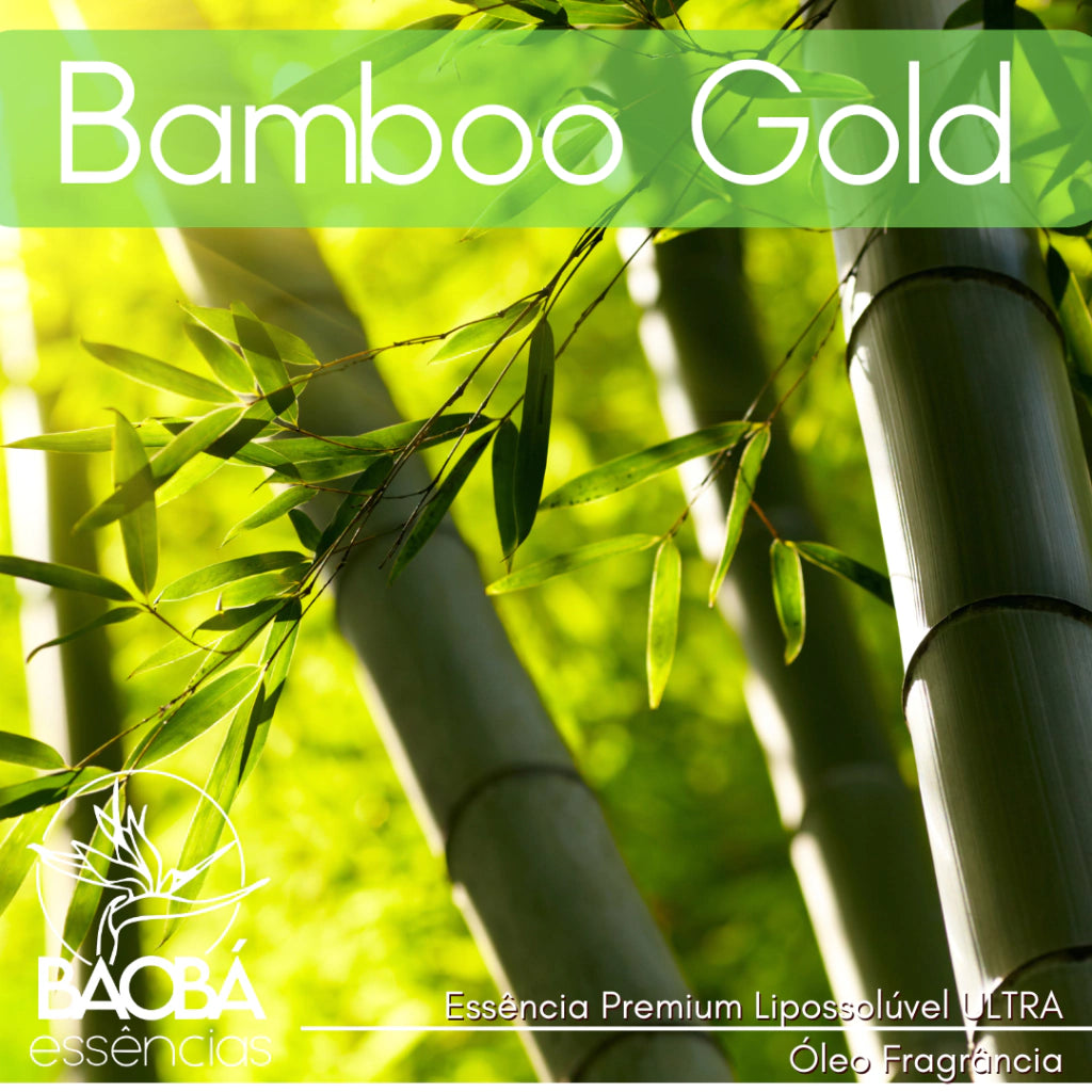 Essência Premium Bamboo Gold - ÓLEO FRAGRÂNCIA